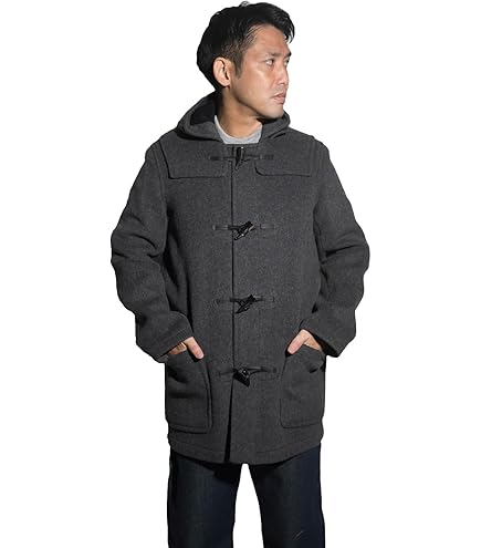 美品！英国製グローバーオールFACTOTUM別注ウールショートダッフルコートM黒 Amazon.co.jp: イングランド製グローバーオールGloverallファクトタム