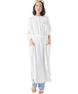 Amazon クラネ Clane クラネ Gloss Washer Ribbon One Piece ワンピース M イエロー ワンピース チュニック 通販