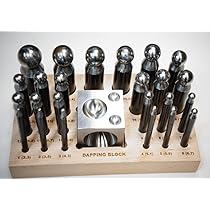 矢坊主24本　+　サイコロ台　コンチョ　リング　レザークラフト　ジュエリー Amazon.co.jp: 矢坊主24本 + サイコロ台 セット コンチョ コインリング