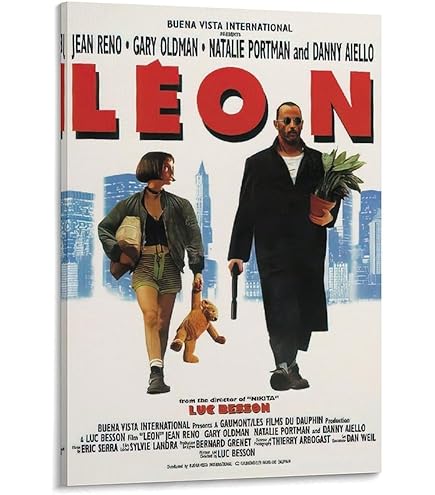 【B2判　国内劇場用　映画ポスター】　『LEON（レオン）』　リュック・ベッソン Amazon.co.jp: 映画ポスター レオン LEON リュックベッソン 11