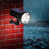 屋外風景用ソーラーパワー5LEDライトコントロールウォールライト防水ステークランプ