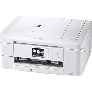 ブラザー プリンター A4インクジェット複合機 DCP-J987N-W (ホワイト/Wi-Fi対応/ADF/自動両面印刷…