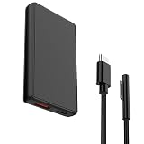 【2025革新・超薄型】互換Surface充電器 65W/45W PD急速充電 Surface Pro 充電器 対応Suface Pro11/10/9/8/7/6/Book/Laptop Goサーフェス ACアダプター 互換1800/1625/1735/1736 Surface ACアダプター PSE GaN 折畳式 USB-C&A 2ポート搭載 サーフェス ケーブル付き サーフェス 急速充電器
