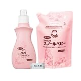シャボン玉石けん スノールベビー 洗濯用せっけん 本体 800ml + 詰め替え 650ml