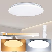 Amazon.co.jp : Pufier LEDシーリングライト 8畳～10畳(最大38W