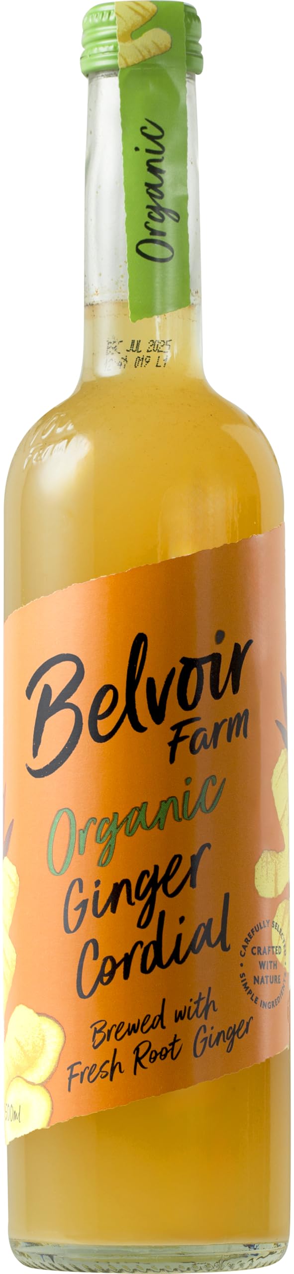 【42%OFF】【980円】 ユウキ食品 オーガニック コーディアル ジンジャーシロップ 500ml