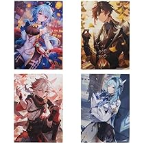 Amazon.co.jp: 原神 一番くじ タペストリー A賞 甘雨 B賞 鍾離 C賞 楓 