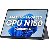 CHUWI 2in1タブレット インテルN150 Hi10 X1 10.1インチ Windows11PC 8GB メモリ 256GB SSD 2in1ノートパソコン1280x800解像度 IPSタッチパネル タブレット 500万画素Webカメラ内蔵 