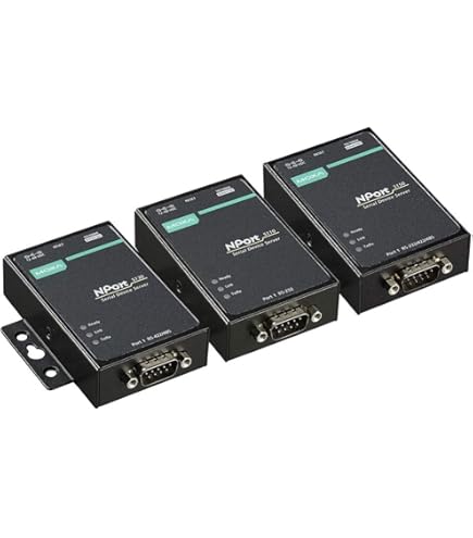 Amazon.co.jp: MOXA NPort 5110-1 Port Serial Device Server, 10/100