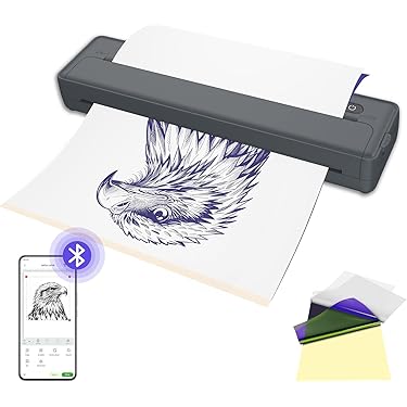 Amazon.co.jp: CHLIYU タトゥーコピー機 サーマルコピー機 ポータブル