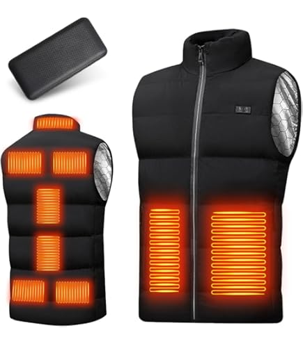 電熱ベスト【新品】ぬくさに首ったけ　ヒーター内蔵ベスト　　L　SUNART SUNART / ぬくさに首ったけ ベスト【SHV-02】