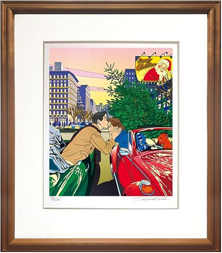 Amazon.co.jp: わたせせいぞう 版画（シルクスクリーン）「Moving