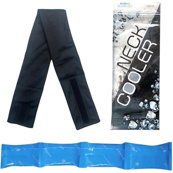 Amazon | アイスノン 首もとひんやり氷結ベルト ポリエステル