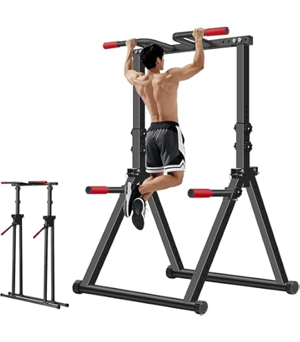 Amazon | 懸垂バー 折りたたみ可能で持ち運び可能 筋トレ 懸垂 懸垂