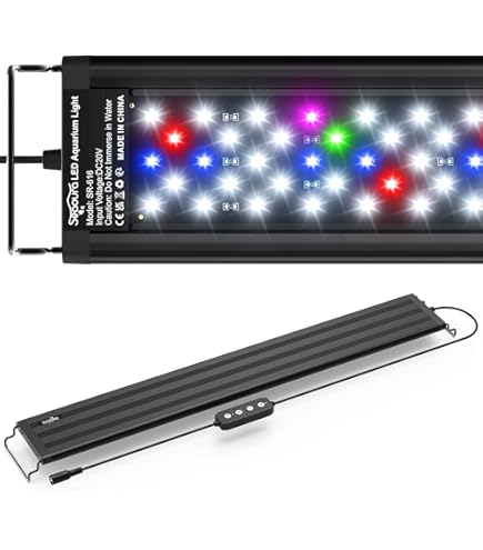 MICMOL - Smart LED Aquarium Light, Aqua Air AA-600 Planted, 48W