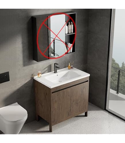 Amazon.co.jp: 【シンプルおしゃれ】幅 55cm コンパクト洗面化粧台