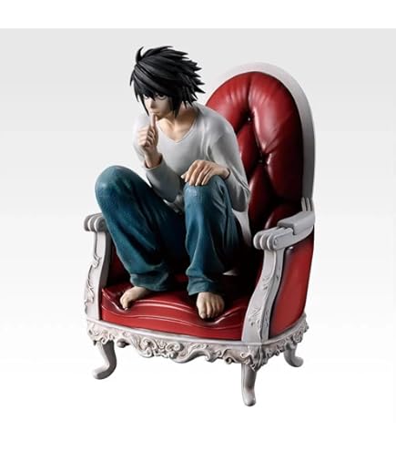 Amazon.co.jp: 一番くじ DEATH NO*TE B賞 L フィギュア : ホビー