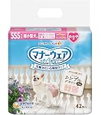 Amazon | マナーウェア 犬用 おむつ 女の子用 SSSサイズ 超小型犬用