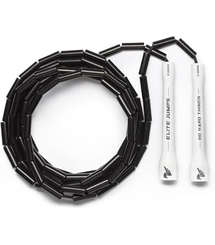 Amazon | Elite Jumps ボクサーロープ 5mm PVC 絡まない 調節可能