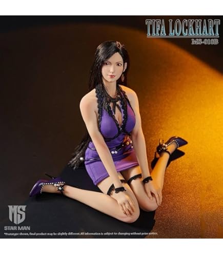 STAR MAN 1/6 ティファ パープルタイトドレス.Ver MS-010B Amazon.co.jp: STAR MAN 1/6 ティファ パープルタイトドレス.Ver 未