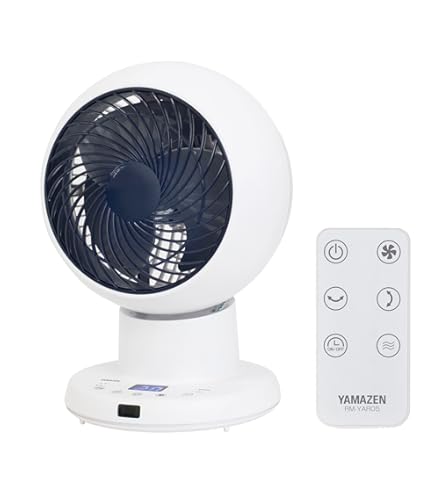 デジタル温度表示 サーキュレーター ホワイト Amazon | [山善] 洗える サーキュレーター DCモーター 静音 18畳 (換気