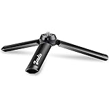 Zeadio Metal Mini Tripod, Desktop Tabletop Stand Tripod with 1/4 Inch Screw for Smooth 4, Osmo Mobile, Vimble 2, Gimble Handl