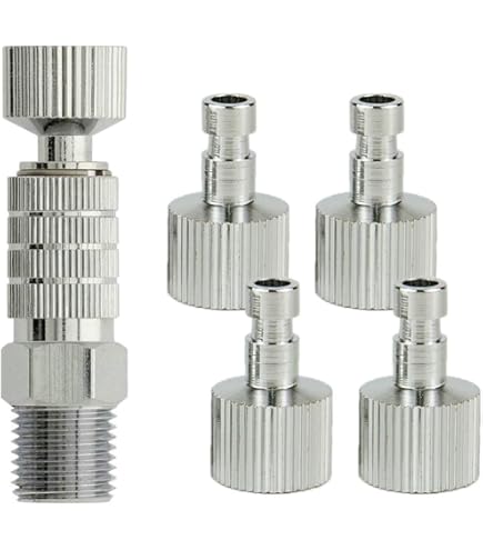 Amazon.co.jp: ABESTAIR エアブラシ クイックジョイント プラグ5個付き