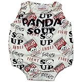 《初夏盛夏対応》 GARACH(ギャラッチ) 天竺総柄ダルマロンパス 60cm/Iv NO.AH-1724301