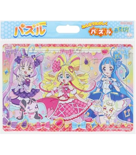 プリキュア パズル Amazon | サンスター文具 パズル65P A柄 キミとアイドルプリキュア