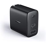 PD 充電器 AUKEY Type C 急速充電器 32W USB-A + USB-C 最小・最軽量クラス 折畳式 /2ポート/ PD3.0対応/折りたたみ式/ iPhone 12 / 12 Pro / 12Pro Max/iPhone 12Mini