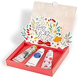 ロクシタン(L'OCCITANE) ハンドクリーム 誕生日プレゼントキット 3本 BOX入り(エルバヴェール シア ローズ)HAPPY BIRTHDAY ギフト 誕生日 人気 女性 男性