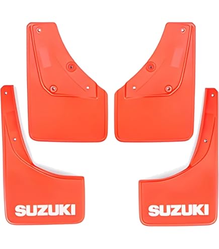 Amazon | スズキ純正 ジムニーシエラ マッドフラップ セット レッド 赤