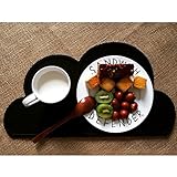 Kuke　曇の形　かわいい　子供用　水洗い　赤ちゃん　洗える　ベビー　シリコン　食事マット　ランチョンマット　キッズ エコ 6色　耐熱 滑り止め