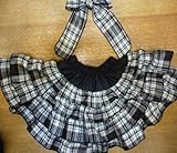 (サリー)SALLY リボン付きフリフリ2段スカート ミックスチェック [キッズ] タグサイズ13