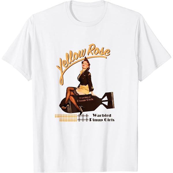 Amazon | Naughty But Nice - ノーズアート航空ピンナップガール T