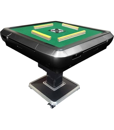 Amazon | 雀華 全自動麻雀卓 麻雀卓 XM28 自動配牌 自動積み棒 静音