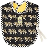 KILLY EDNA(キリーエドナ)ラウンドビブ(ギフトボックス入り)・タイガー(ブラック)