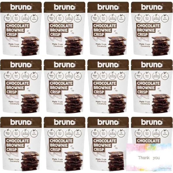 クリスピーブラウニー　チョコ　２４個グリテンフリーのおやつ！ 単品】bruno snack クリスピーブラウニー 60g｜常温宅急便