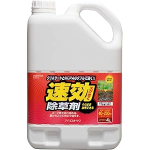 アイリスオーヤマ 除草剤 速効除草剤 4L そのまま使える SJS-4L アイリスオーヤマ 除草剤 速効除草剤 4L そのまま使える SJS-4L