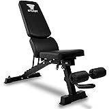STEADY トレーニングベンチ 【 耐荷重330kg / 耐荷重300kg / 腰保護パッド/折りたたみ収納/角度調整 組立簡単 】 ステディ インクラインベンチ デクラインベンチ 筋トレ ベンチ