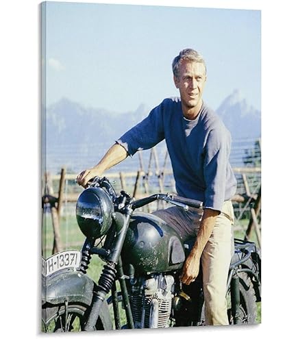 Amazon.co.jp: スティーブマックイーン映画ポスター ホーム装飾 アート