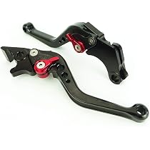 Amazon | H211黒(赤) ホンダ ブレーキ クラッチレバー 6段階調整