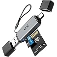 SDカードリーダー USB 3.0 uniAccessories Type-C 2-in-1カードリーダー SD/TF同時読み書き OTG対応 高速転送 iMac、PC、Windows11、Android スマホ 、iPad Pro、ピクセル、Mac