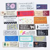 MYmama ハッピータグ福袋 21枚入 ハンドメイド用 ワッペン ラベル 5678