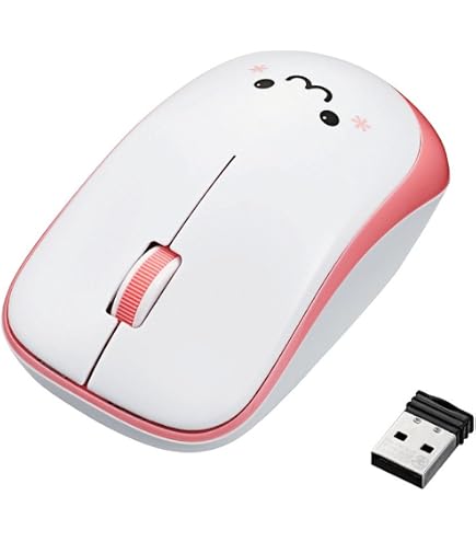 Amazon.co.jp: エレコム マウス ワイヤレス (レシーバー付属) Mサイズ