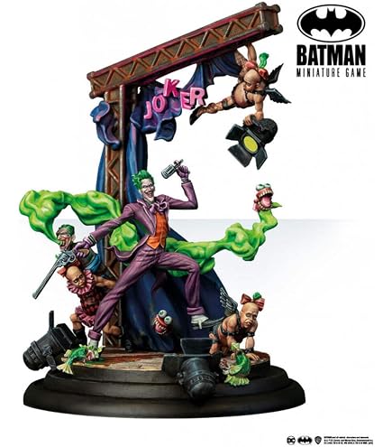 KNIGHT MODELS DC Batman Miniature Game BMG Commissioner Gordon & GCPD Swat Team EUR 39,00 - ES