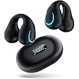 「ながら聴きイヤホン」ワイヤレスイヤホン イヤーカフ型 イヤホン Erssimo イヤホン Bluetooth5.3 空気伝導イヤホン ブルートゥースイヤホン 片耳 ワイヤレスイヤホン Bluetooth 耳を塞がないイヤホン OWSイヤホン オープ
