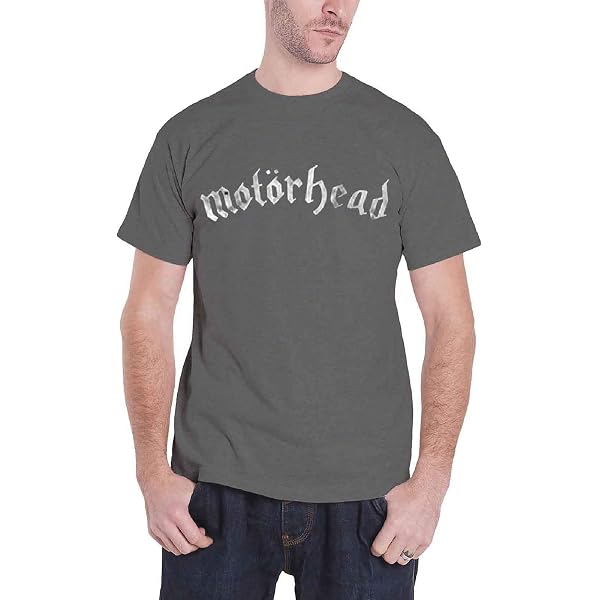 Motorhead 'Bastards' Distressed Crest Logo T-Shirt | Official Men's Band Tee | Black, 100% Cotton