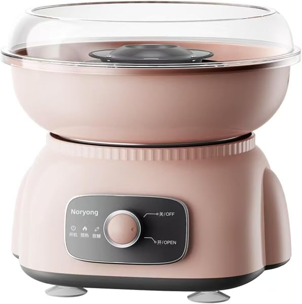 Watashi Machine, Cotton Candy Making Machine for Home Use, Fully Automatic Cotton Candy Machine, Stainless Steel, Cotton Candy Machine, One Button Start, Easy Operation, Easy to Clean, Toy, Household - 1