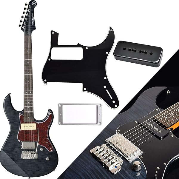 Amazon | YAMAHA PACIFICA611VFM TBL ブラックピックガード＋メタル 